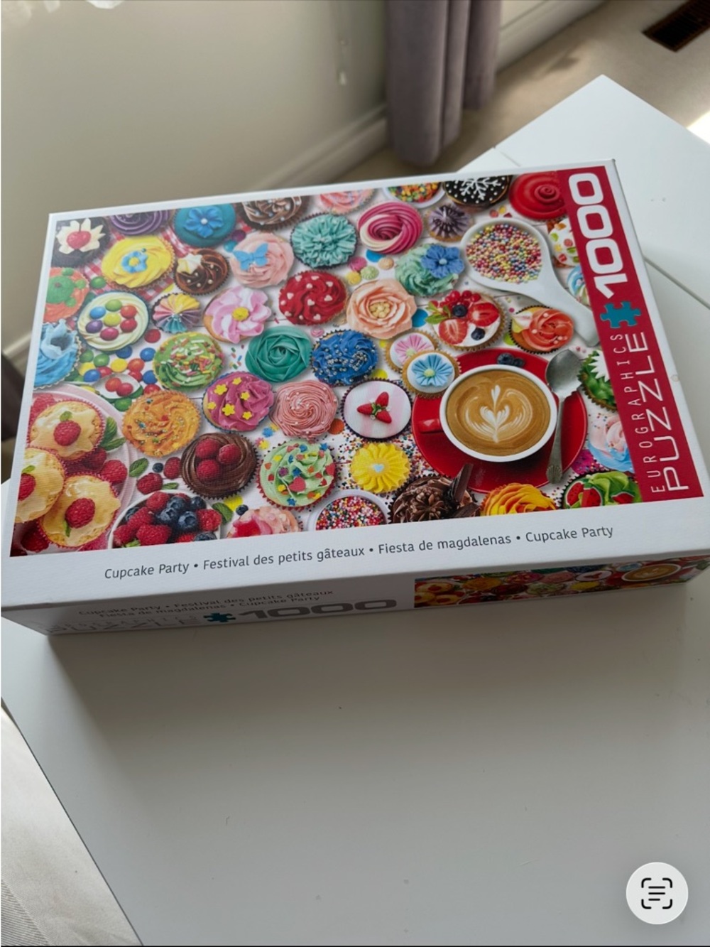 Eurographics Cupcake Party 1000 pieces Puzzle